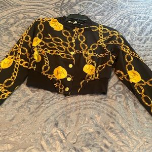 Vintage Niki Manaj chain jacket